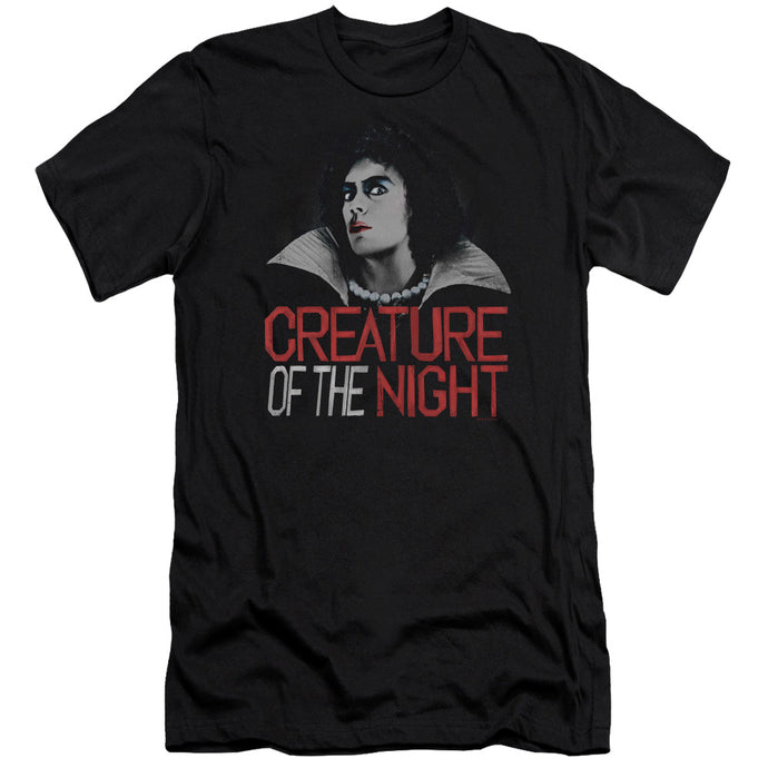 The Rocky Horror Picture Show Creature Of The Night Slim Fit Mens T Shirt Black