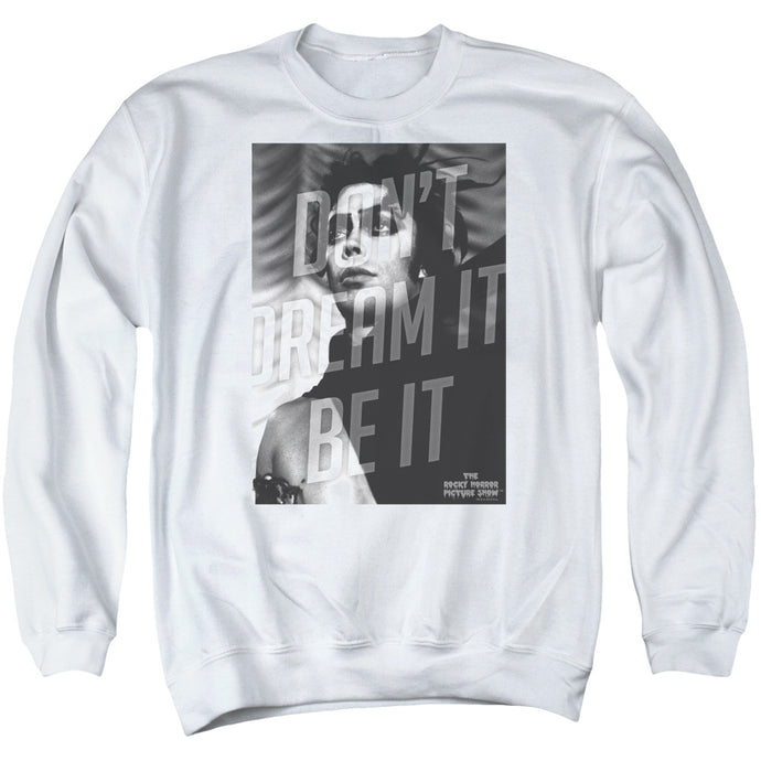 The Rocky Horror Picture Show Be It Mens Crewneck Sweatshirt White
