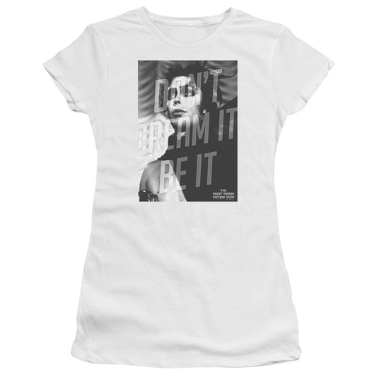 The Rocky Horror Picture Show Be It Junior Sheer Cap Sleeve Womens T Shirt White