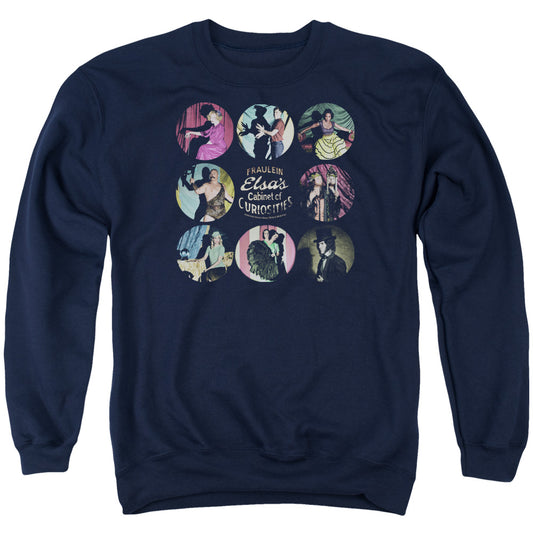 American Horror Story Cabinet Of Curiosities Mens Crewneck Sweatshirt Navy