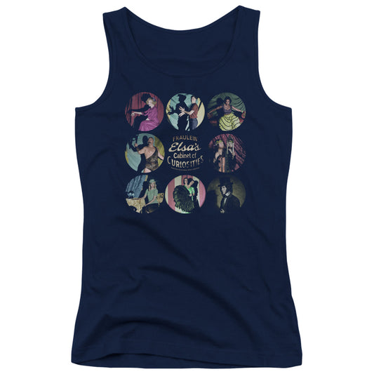 American Horror Story Cabinet Of Curiosities Womens Tank Top Shirt Navy