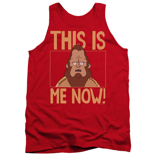 Bobs Burgers This Is Me Mens Tank Top Shirt Red