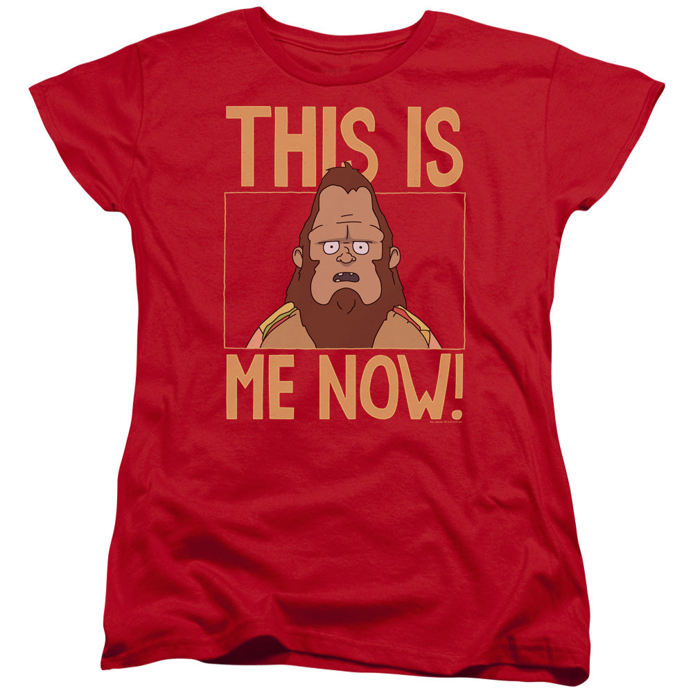 Bobs Burgers This Is Me Womens T Shirt Red