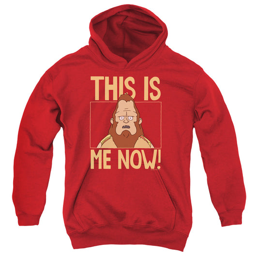 Bobs Burgers This Is Me Kids Youth Hoodie Red