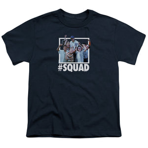 The Sandlot Squad Kids Youth T Shirt Navy Blue