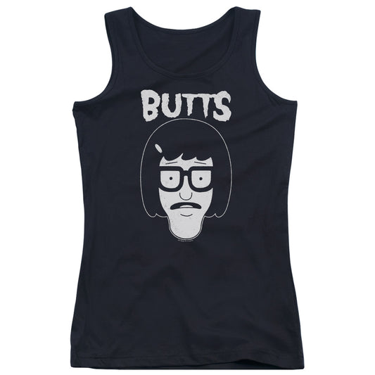 Bobs Burgers Butt Friend Womens Tank Top Shirt Black