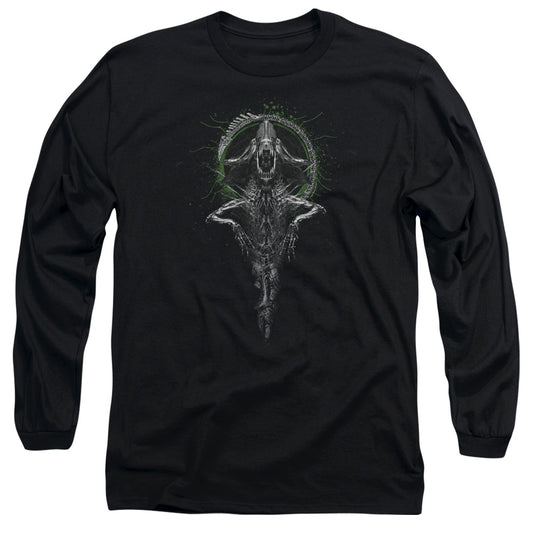 Alien Monarch Mens Long Sleeve Shirt Black