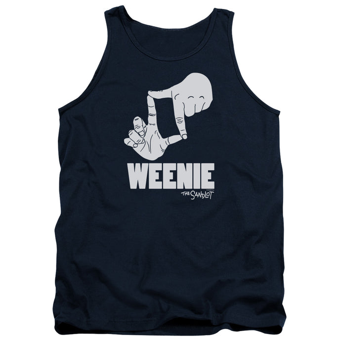 The Sandlot L7 Weenie Mens Tank Top Shirt Navy Blue