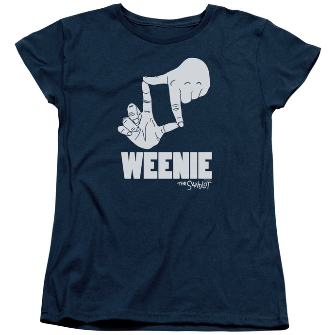 The Sandlot L7 Weenie Womens T Shirt Navy Blue