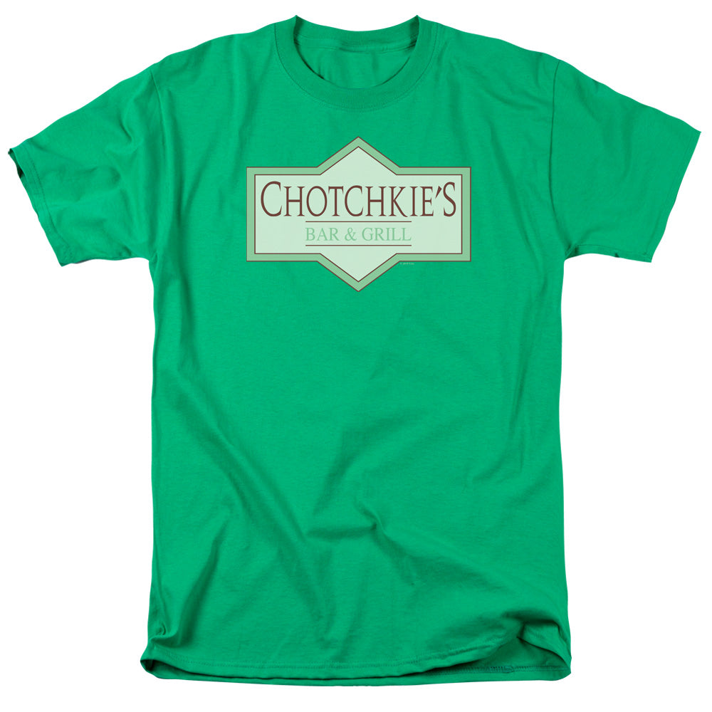 Office Space Chotchkies Mens T Shirt Kelly Green