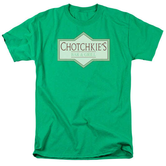 Office Space Chotchkies Mens T Shirt Kelly Green