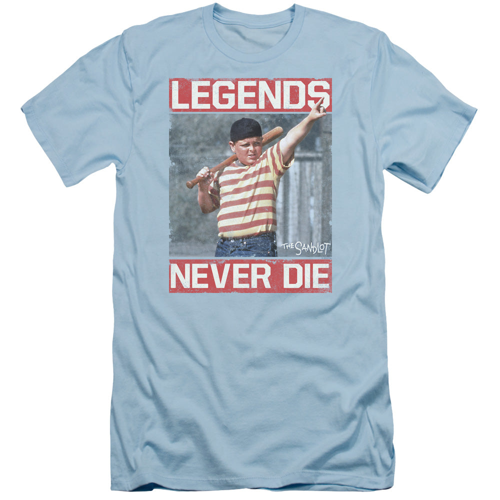 The Sandlot Legends Slim Fit Mens T Shirt Light Blue