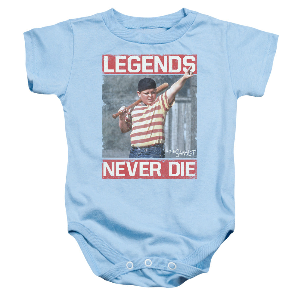 The Sandlot Legends Infant Baby Snapsuit Light Blue