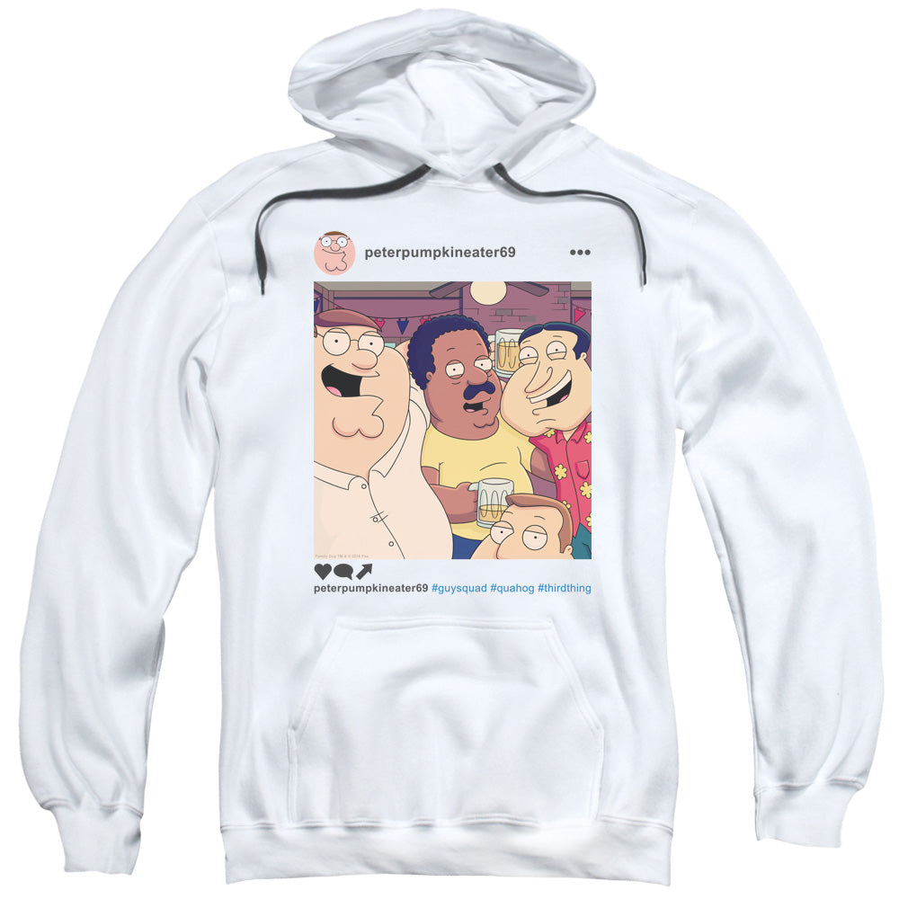 Family Guy Insta Mens Hoodie White