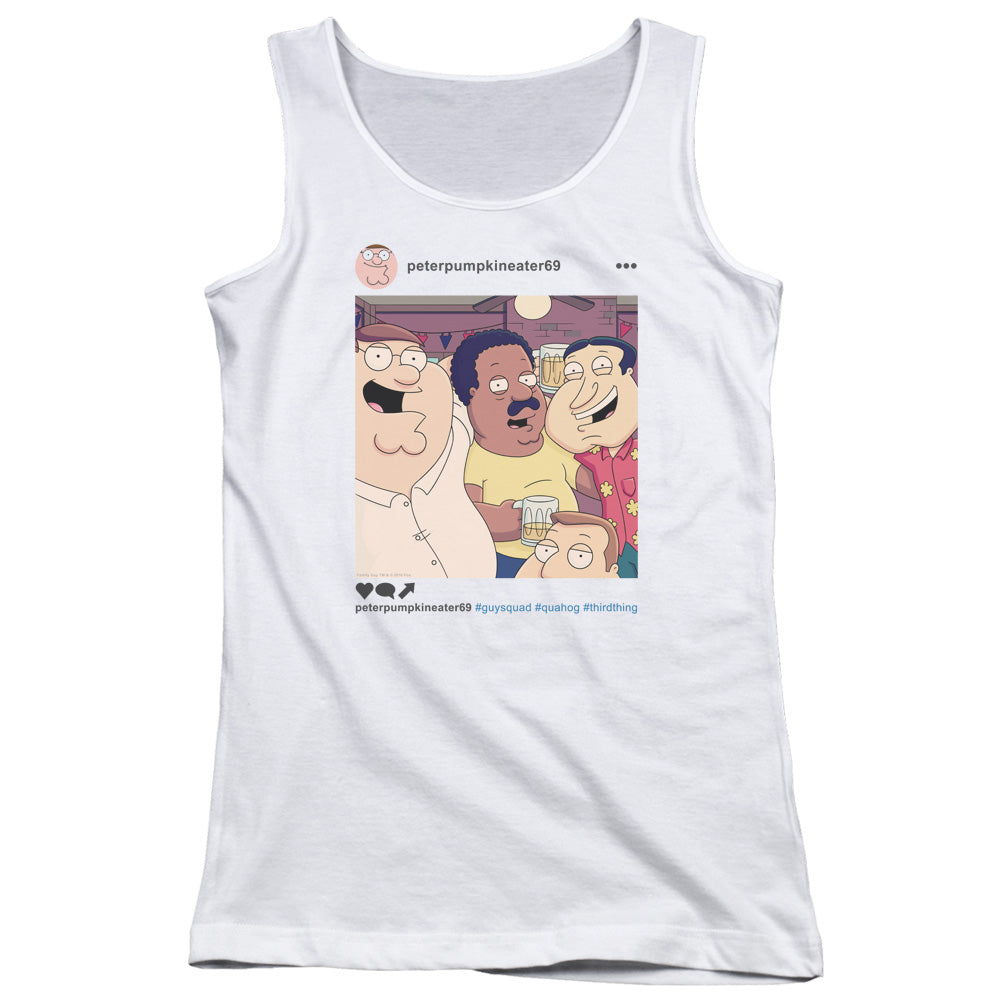 Family Guy Insta Womens Tank Top Shirt White