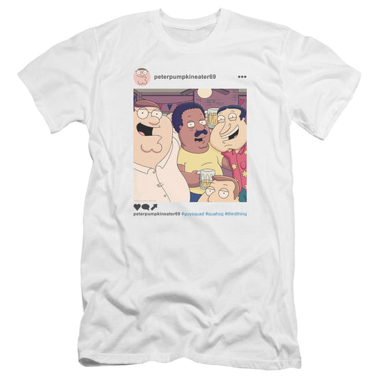 Family Guy Insta Premium Bella Canvas Slim Fit Mens T Shirt White