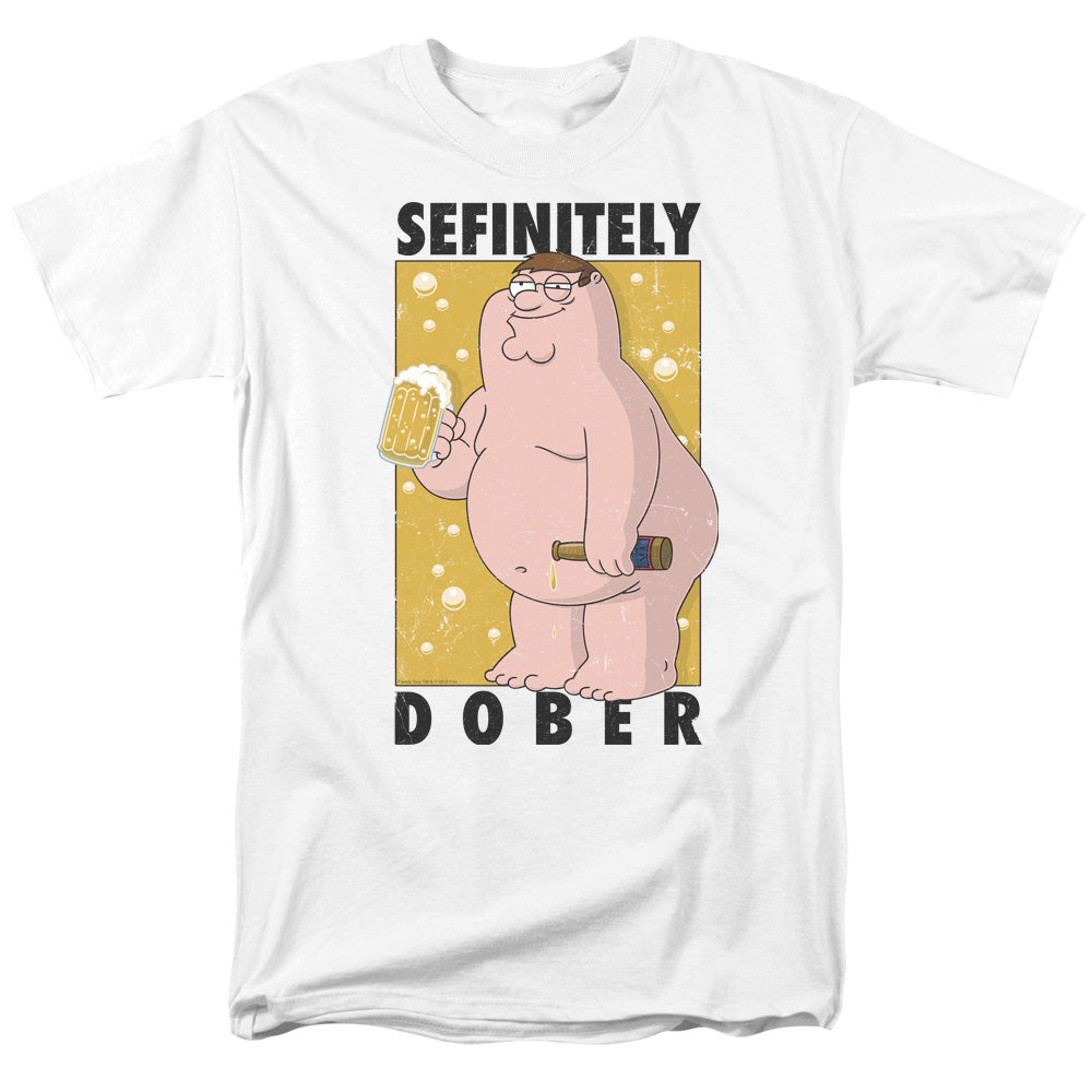 Family Guy Dober Mens T Shirt White