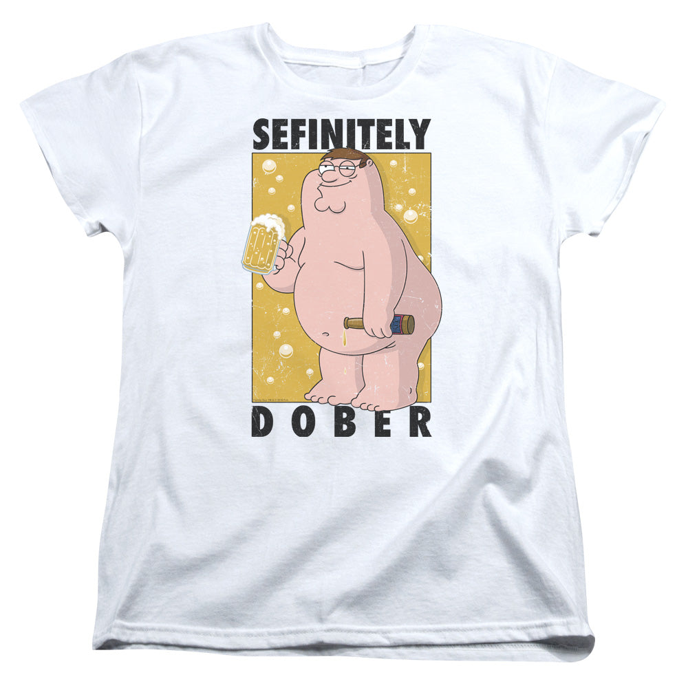 Family Guy Dober Womens T Shirt White