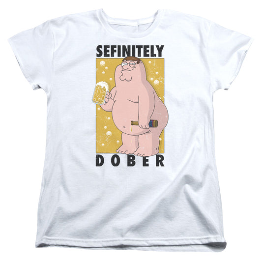 Family Guy Dober Womens T Shirt White