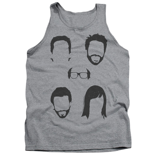 Its Always Sunny In Philadelphia Casted Shadows Mens Tank Top Shirt Athletic Heather