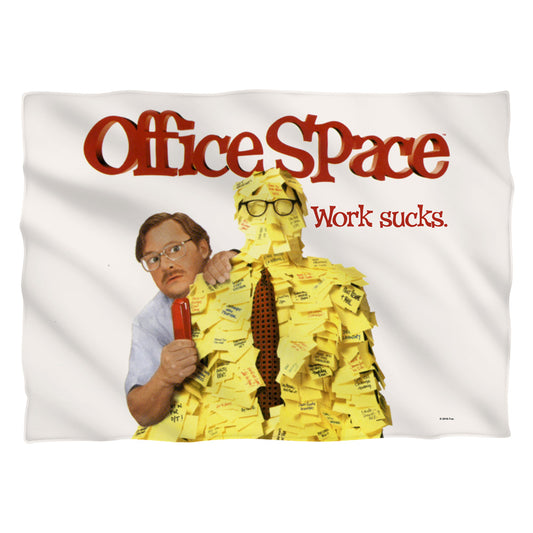 Office Space Work Sucks Pillow Case