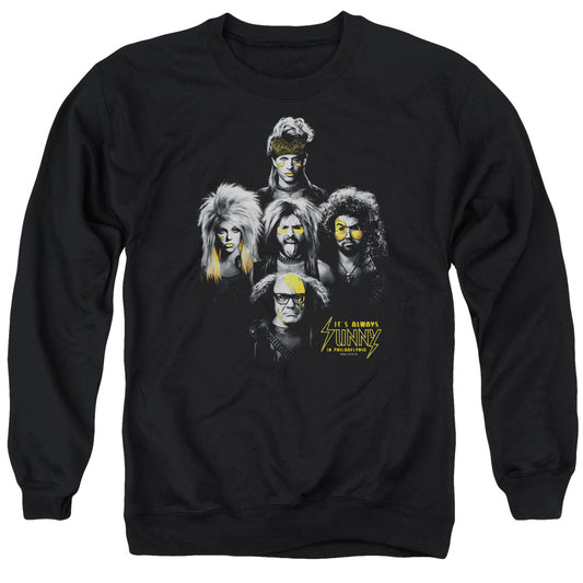 Its Always Sunny In Philadelphia Rocker Heads Mens Crewneck Sweatshirt Black