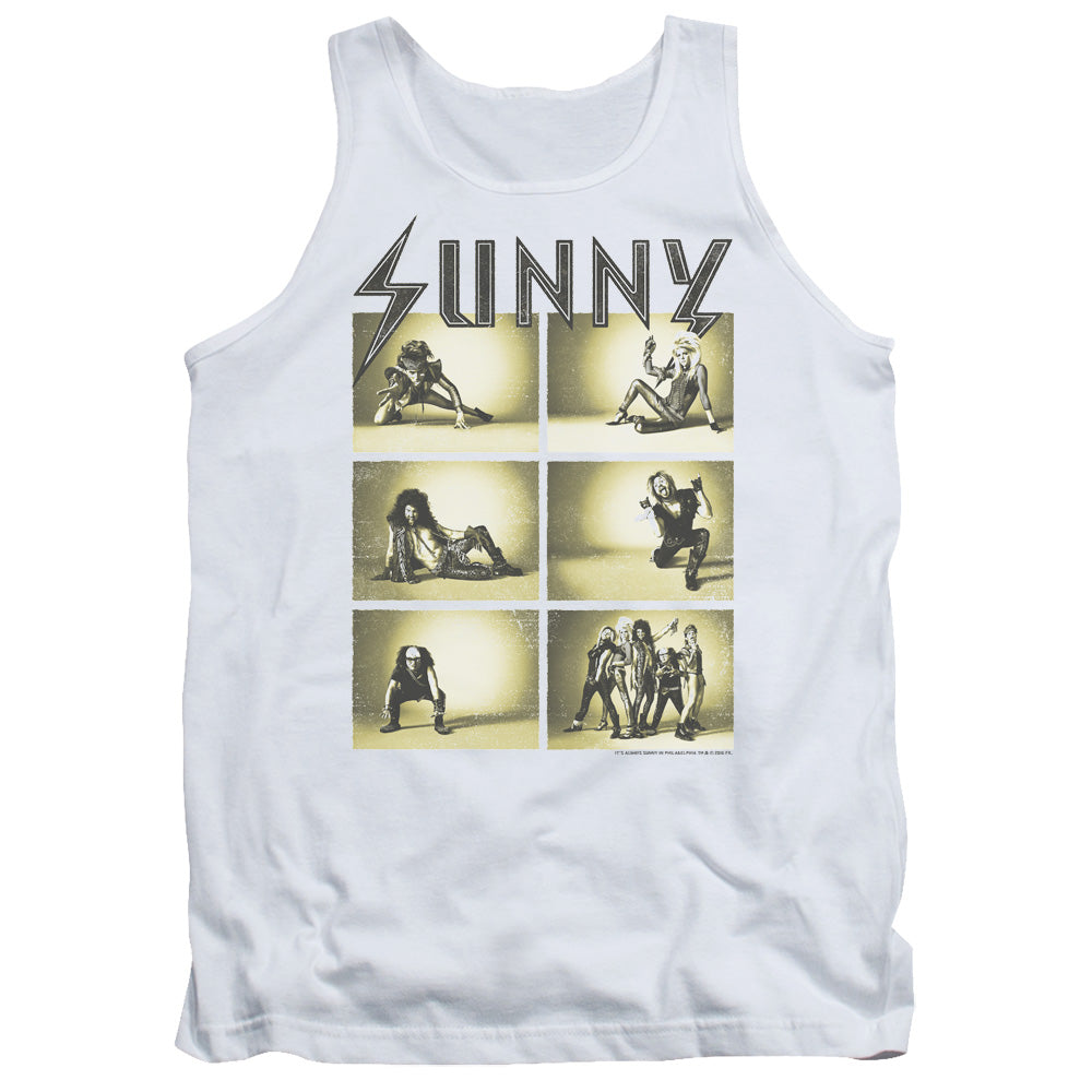 Its Always Sunny In Philadelphia Rock Photos Mens Tank Top Shirt White