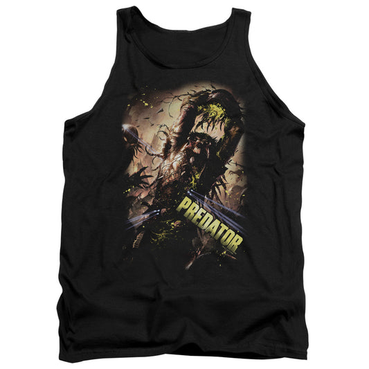 Predator Heads Up Mens Tank Top Shirt Black