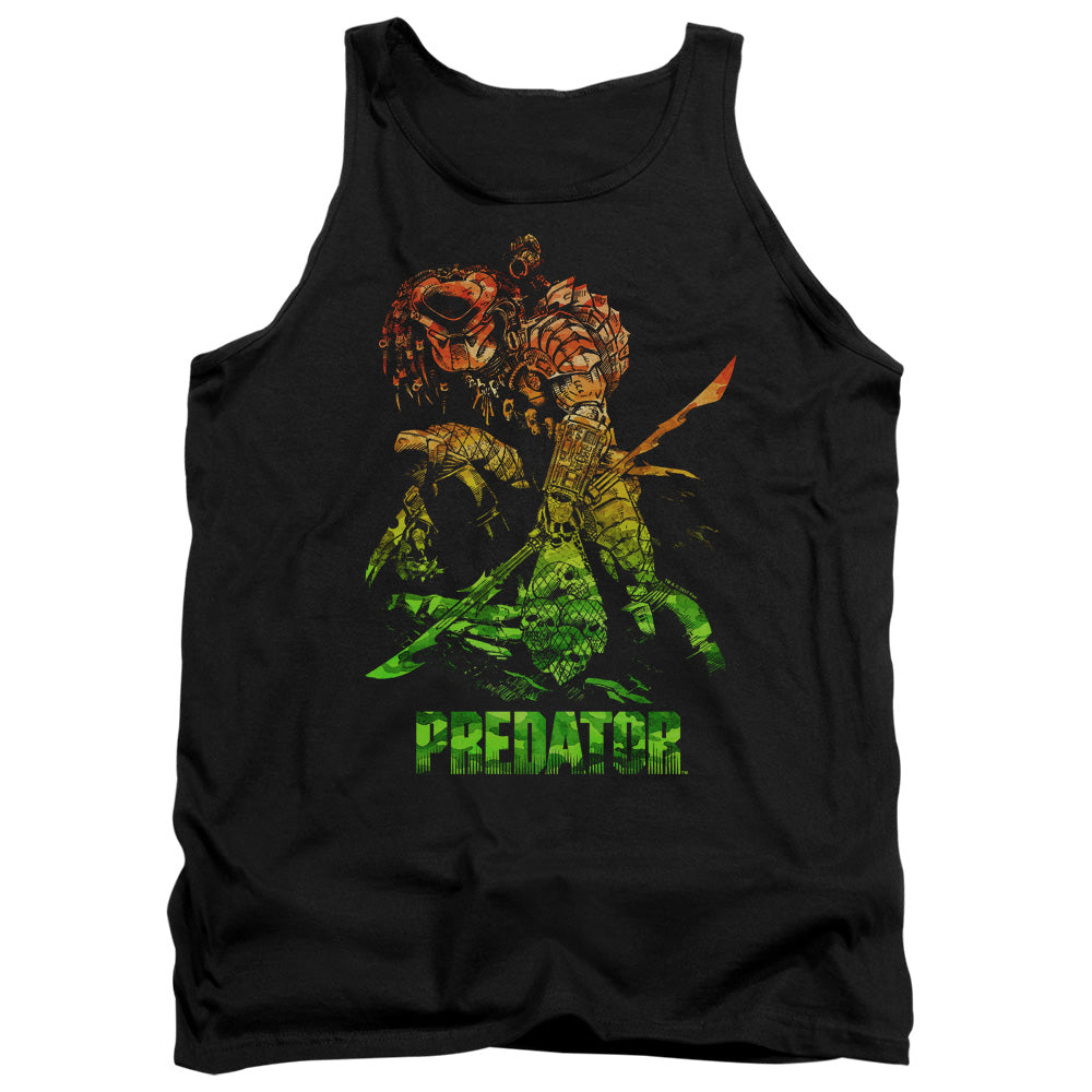 Predator Camo Predator Mens Tank Top Shirt Black