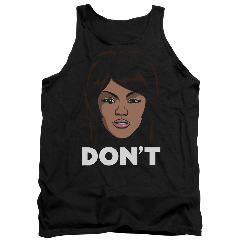 Archer Lana Dont Mens Tank Top Shirt Black