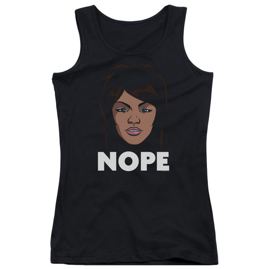 Archer Lana Nope Womens Tank Top Shirt Black