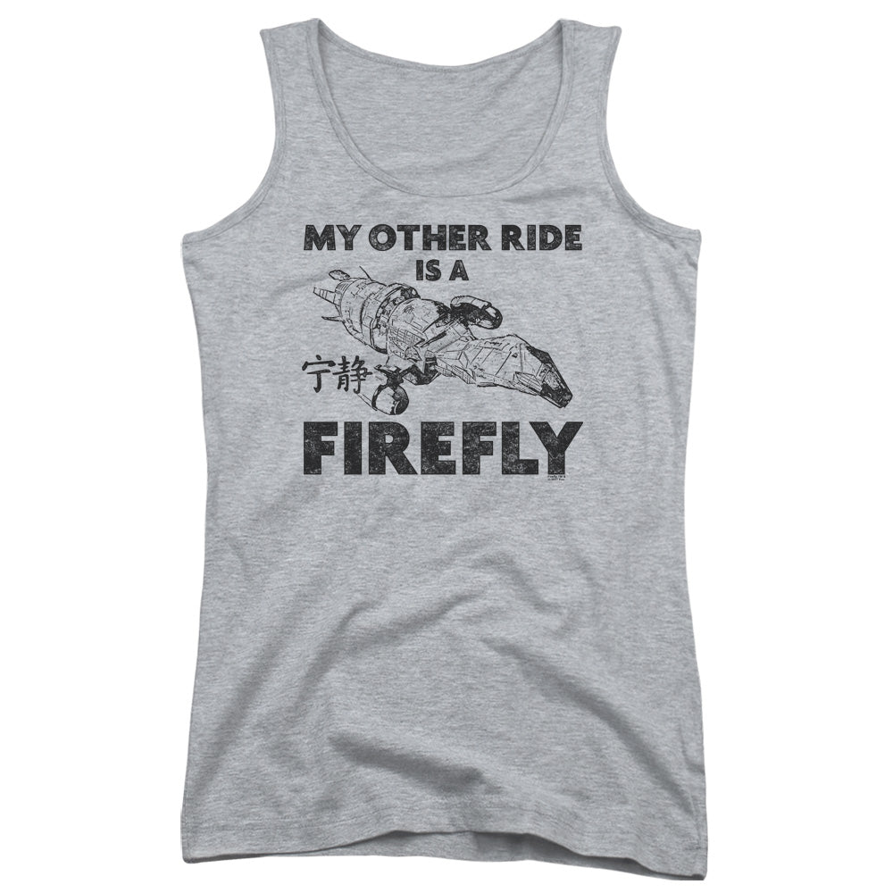 Firefly Other Ride Womens Tank Top Shirt Athletic Heather