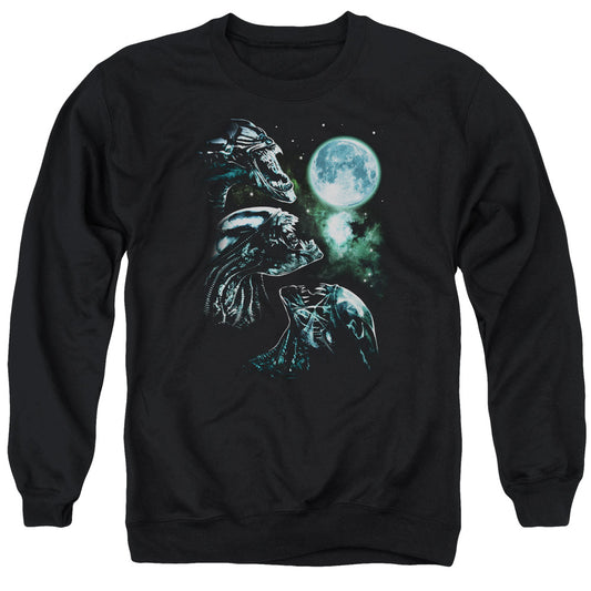 Aliens Alien Howl Mens Crewneck Sweatshirt Black