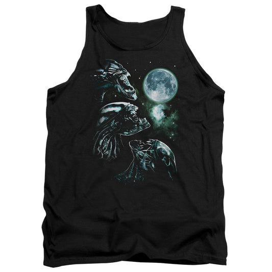 Aliens Alien Howl Mens Tank Top Shirt Black