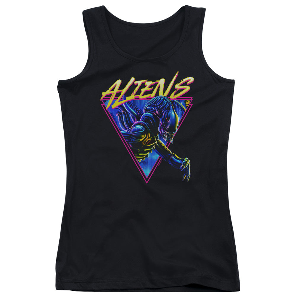 Aliens Neonmorph Womens Tank Top Shirt Black