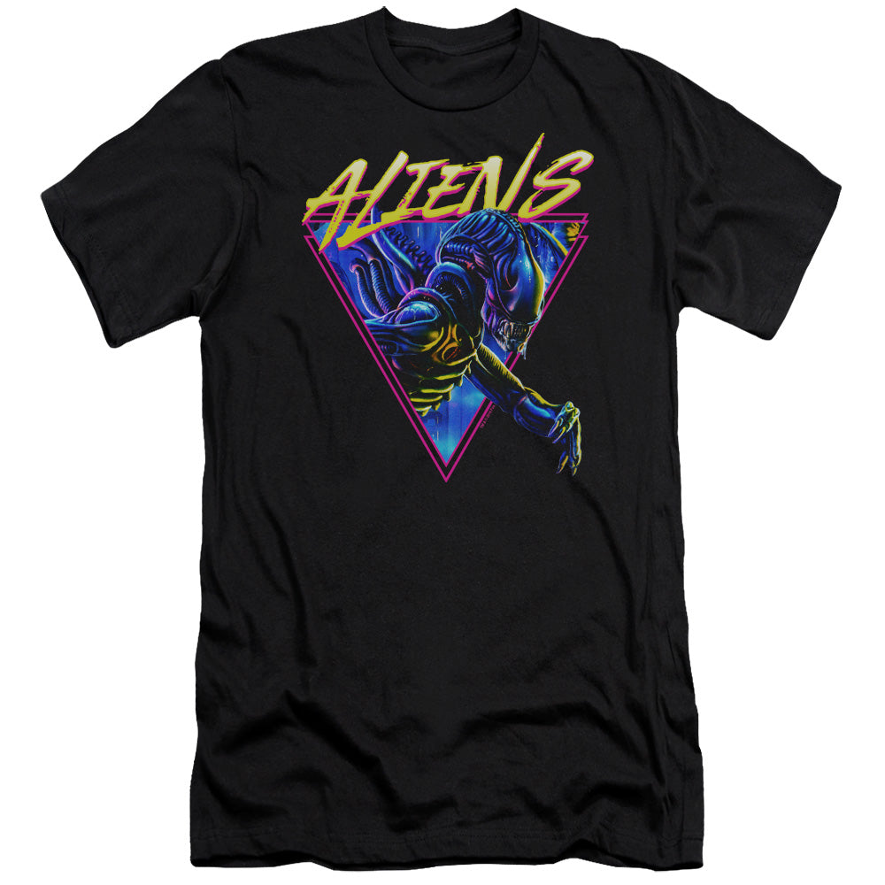 Aliens Neonmorph Slim Fit Mens T Shirt Black