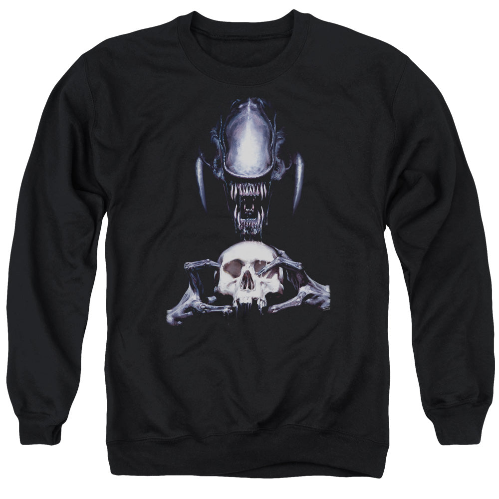 Aliens Trophy Mens Crewneck Sweatshirt Black