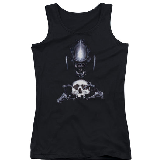 Aliens Trophy Womens Tank Top Shirt Black