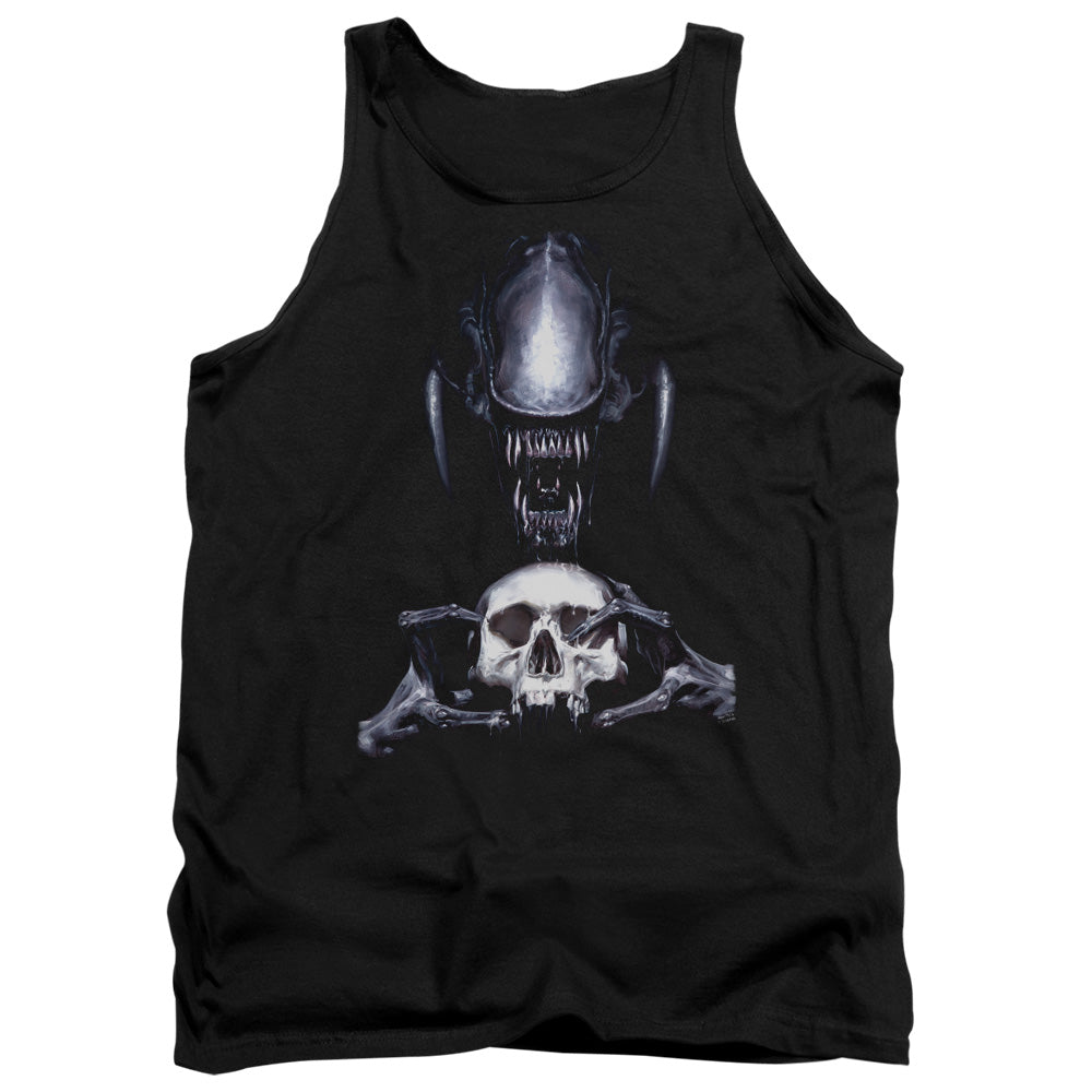 Aliens Trophy Mens Tank Top Shirt Black