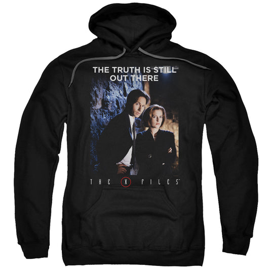 X Files Teamwork Truth Mens Hoodie Black