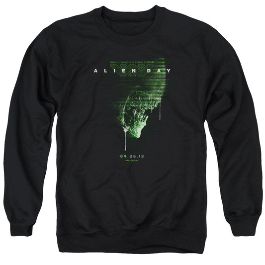 Aliens Alien Day 2018 Mens Crewneck Sweatshirt Black