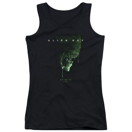 Aliens Alien Day 2018 Womens Tank Top Shirt Black