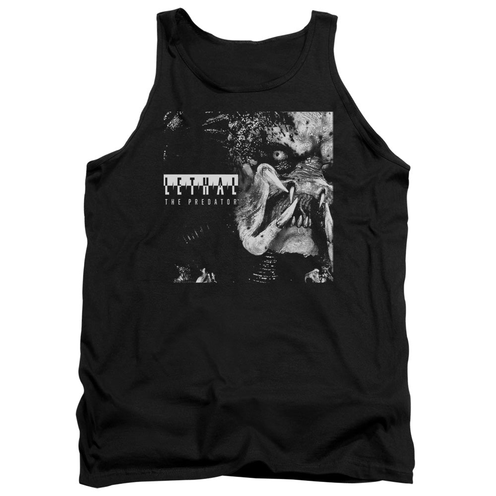 Predator 2018 Lethal Mens Tank Top Shirt Black