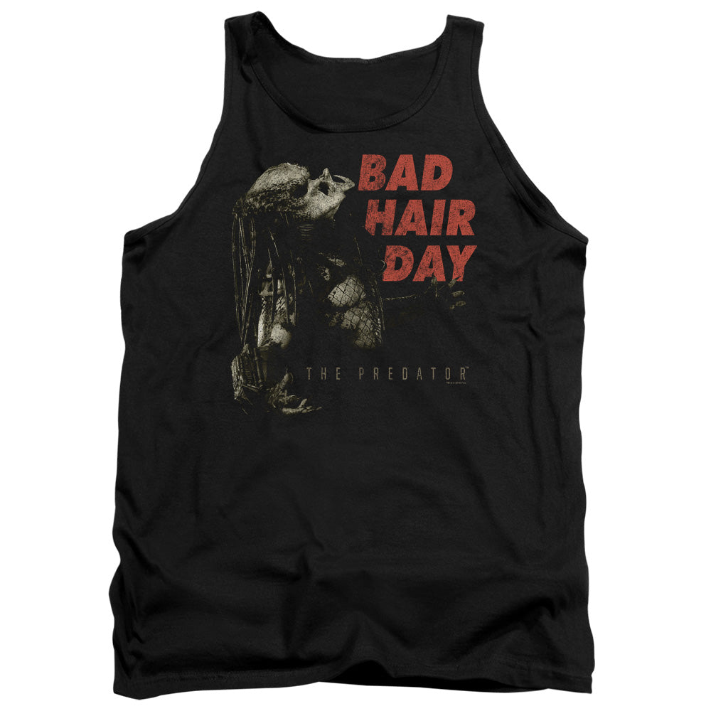 Predator 2018 Bad Hair Day Mens Tank Top Shirt Black