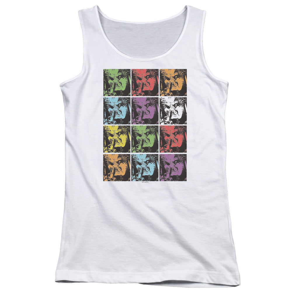 Predator 2018 Warhol Yautja Womens Tank Top Shirt White