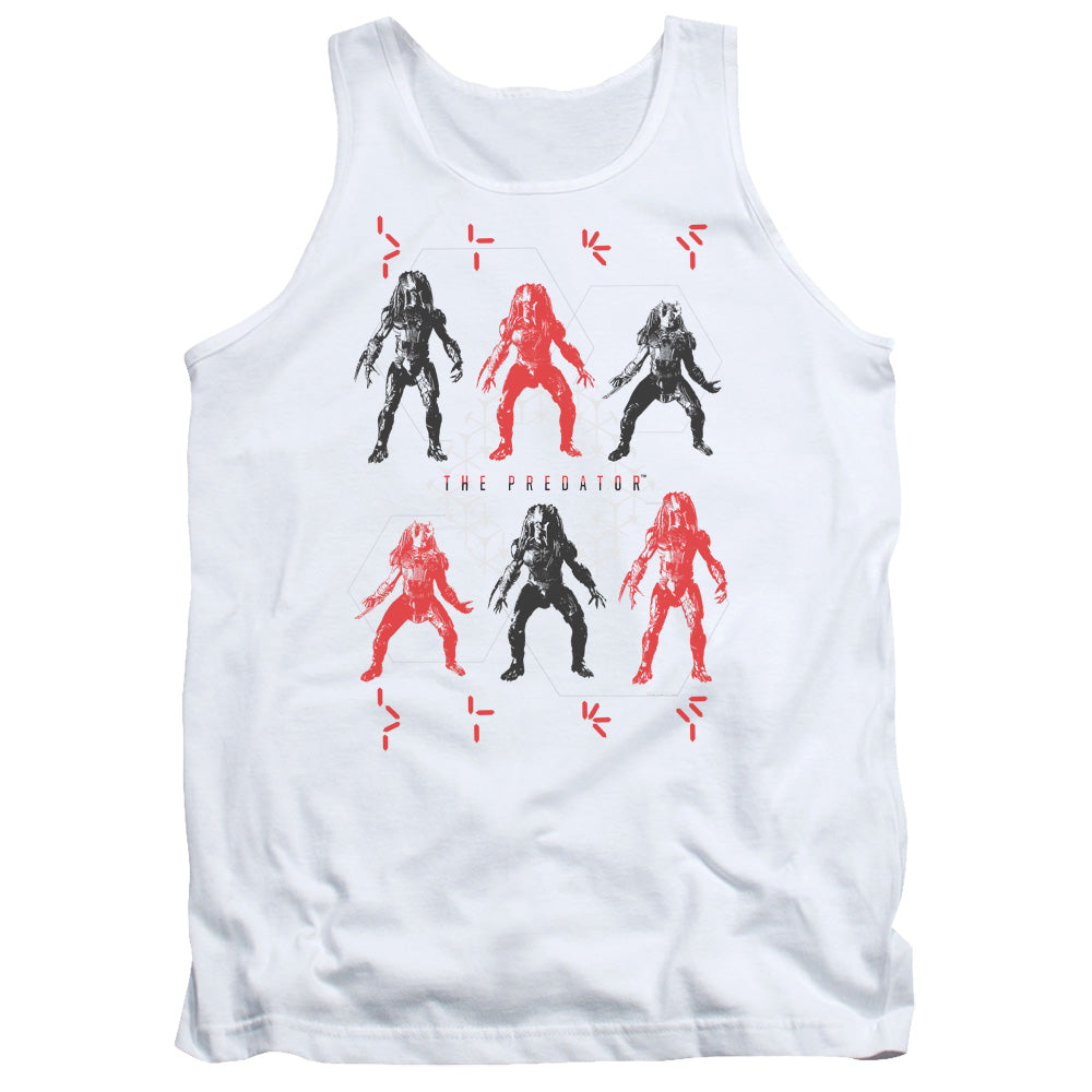 Predator 2018 Primal Mens Tank Top Shirt White