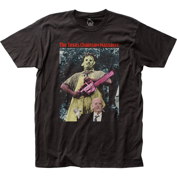 Texas Chainsaw Massacre TCM Recolor Mens T Shirt Black