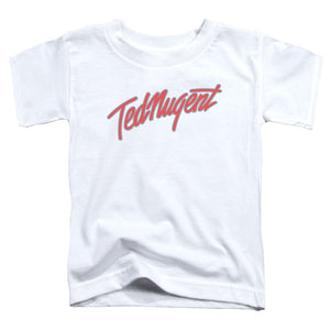 Ted Nugent Clean Logo Toddler Kids Youth T Shirt White