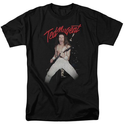 Ted Nugent Rockin Mens T Shirt Black