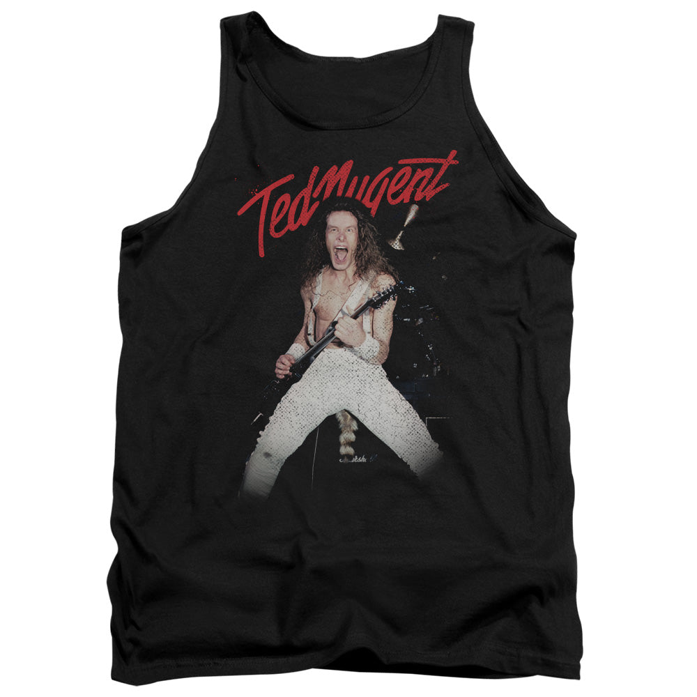 Ted Nugent Rockin Mens Tank Top Shirt Black